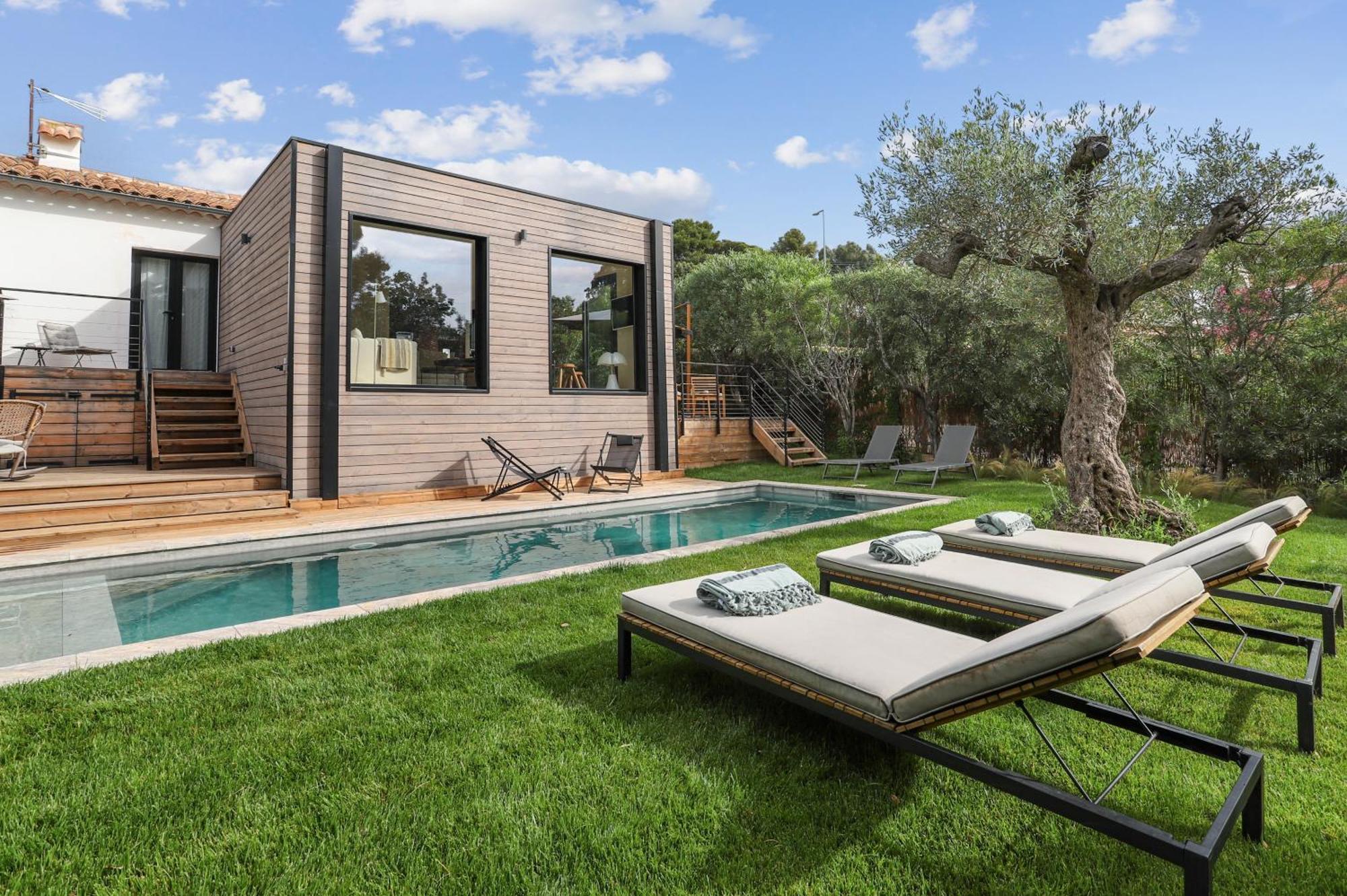 קבלייר-סור-מר Villa La Temana, 18Km De Saint-Tropez מראה חיצוני תמונה